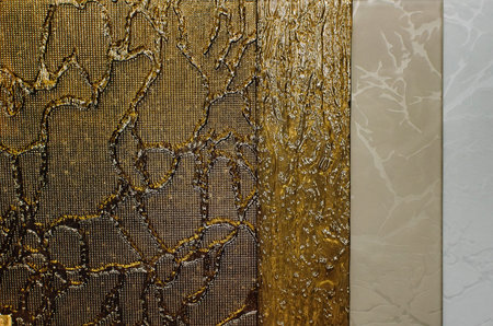 samples of decorative glass, used in the manufacture of furniture