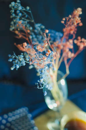 Blurred background of abstract flowers.の写真素材
