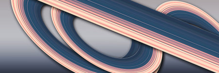 Blue and pink abstract pattern. Panoramic background for design.の写真素材