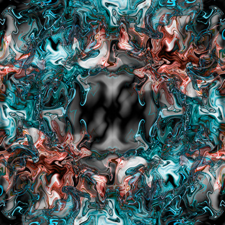An abstract wavy psychedelic background image.