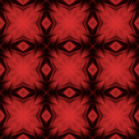 Red regular pattern on a black background. abstract background.の写真素材
