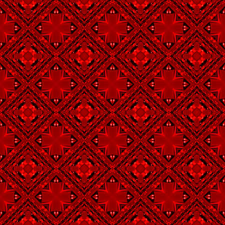 abstract geometric modern style pattern.Abstract seamless red pattern.colorful geometric tiles background.の写真素材