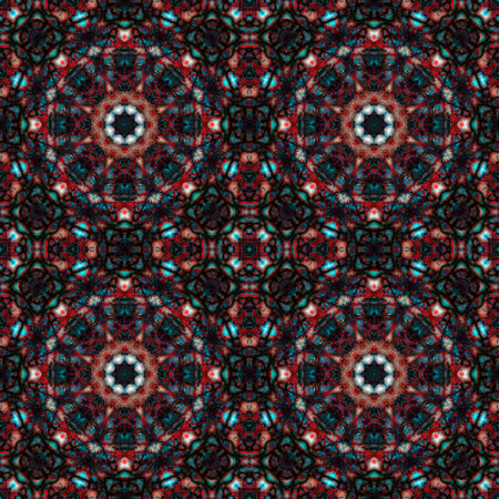 Geometric ethnic pattern design. Ikat Aztec fabric carpet mandala ornament chevron textile decoration wallpaper.の写真素材