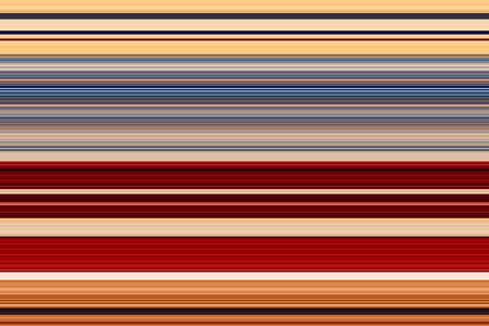 Striped pattern background. seamless repeat border of hand drawn organic horizontal stripes. Fun trendy geometric design element banner. design element. Pinstripe illustration.の写真素材