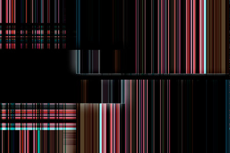 pink and black glossy stripes abstract geometric background.の写真素材
