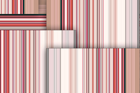 Multicolored geometric abstract of solid vertical stripes for design, web.の写真素材