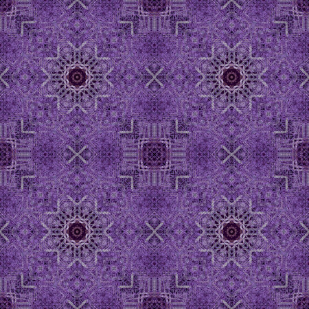 abstract decorative seamless illustration pattern for print, textile, fabric, fashion, vintage, retro and wallpaper.の写真素材