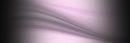 Abstract lilac wavy with blurred light curved lines background. Panoramic abstract background with place for text, copyspace.の写真素材