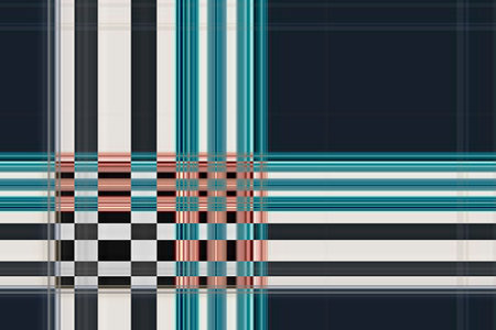 Abstract blue and white geometric background. Dynamic shape composition.の写真素材