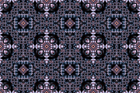 Seamless geometric ornamental background. Abstract colorful pattern.の写真素材