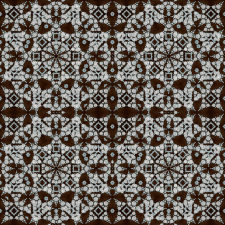 abstract tribal and ethical pattern on texturesの写真素材