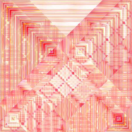 Abstract geometric pattern background. Abstract Stripes Kaleidoscope. Fast Psychedelic Colorful Kaleidoscope VJ background.の写真素材