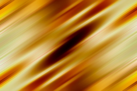 Abstract blurred background with diagonal lines, golden color. Futuristic background for design.の写真素材