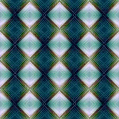 Seamless pattern with symmetric geometric ornament. Rhombus pattern.