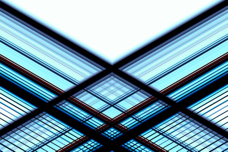 Abstract geometric pattern on a white background. Place for text, copyspace.の写真素材