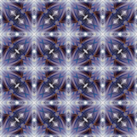 Seamless abstract background with geometric shapes for ceramic tile, fabric, printing, carpet, packaging, textile designの写真素材