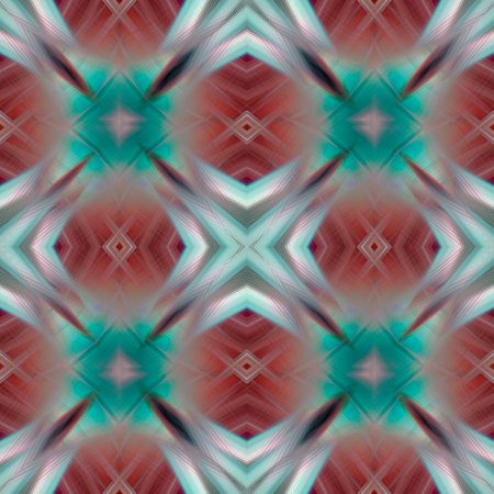 Very beautiful tiled seamless pattern. Fashionable illustration for print, fabric, cover, packaging, interior decor, blog decoration and other your projects.の写真素材