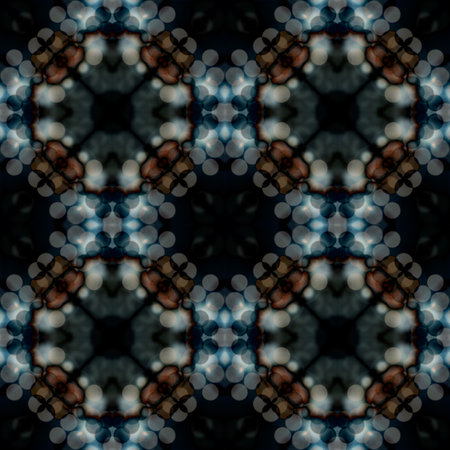 Seamless Vintage pattern with geometric shapes. Repeat design for wallpaperの写真素材