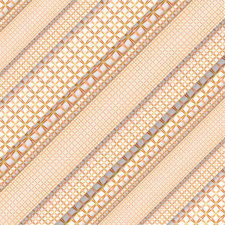 Diagonal geometric pattern in a beige palette.の写真素材