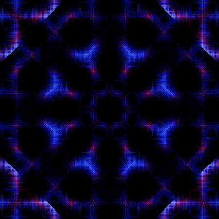 A blue Vintage Style Traditional Motifs Arabian Retro Rugの写真素材