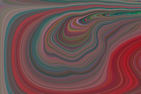 Abstract background with colorful wavesの写真素材