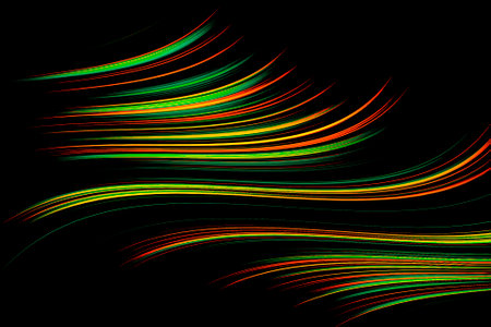 Minimal covers design. Colorful halftone gradients.の写真素材