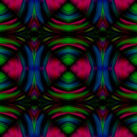 Seamless Geometric Pattern of Oriental Style.の写真素材