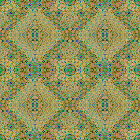 Small shape background seamless geometric pattern abstract minimalist fabric print classy colorful ornament grid graphic style. Casual repeating textile design contrastの写真素材