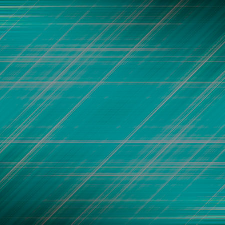 simple abstract turquoise background with intersecting stripesの写真素材