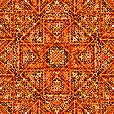Repeated geometrical surfaces pattern print art stock illustrations wallpaper motif work popular in casual fashions styleの写真素材