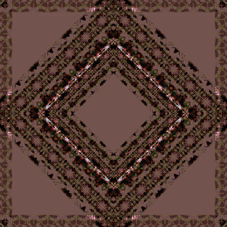 abstract seamless pattern in oriental geometric traditional style.