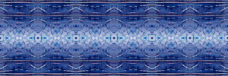 Wide panoramic background with a beautiful blue pattern.の写真素材