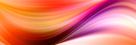 Modern banner background design. Banner template with dynamic wave shapes.の写真素材