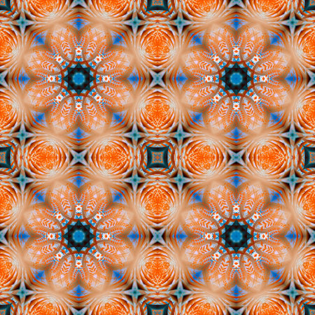 Background. abstract. pattern. Beautiful multicolor texture. Unique kaleidoscope design. digital...