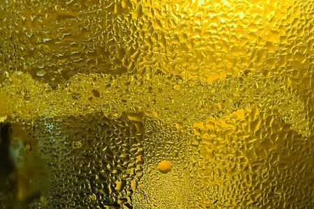 Texture of glass with frozen drops of water.
