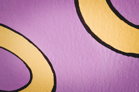 Abstract pattern painted with paint. Textured background.の写真素材