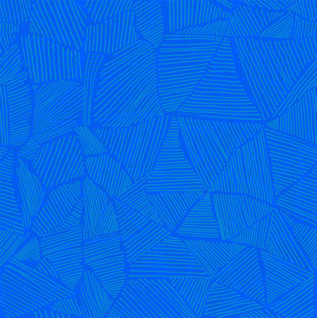 Strokes formed structure of triangles