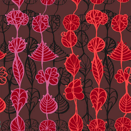 Leaves on a stringのイラスト素材