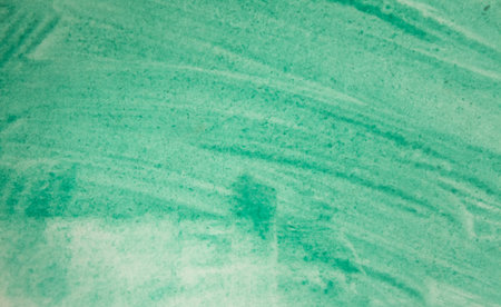 Abstract watercolor green splash as background. Watercolor texture, painting, watercolor wash.