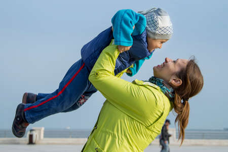 Women with childの写真素材