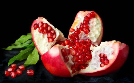 red pomegranateの写真素材