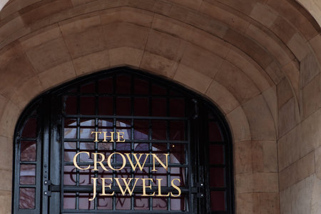 LONDON, UK - August 21, 2017: The Tower of London, officially Her Majesty's Royal Palace and...