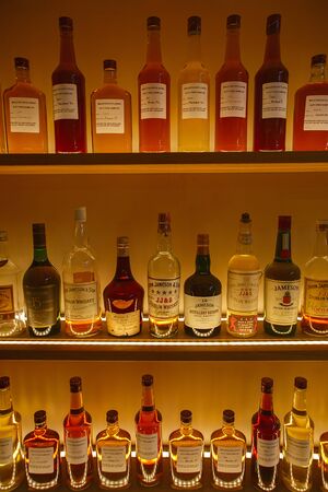 DUBLIN, IRELAND - june 26, 2019: Jameson distillery is one of the famous Irish whiskey producers. Irish whiskey museum in Dublinのeditorial素材
