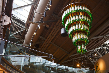 DUBLIN, IRELAND - june 26, 2019: Jameson distillery is one of the famous Irish whiskey producers....