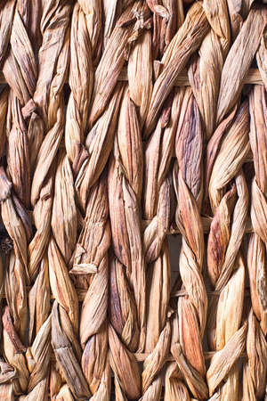 wicker or rattan basket texture. Background of basket surface. Pattern background. Wooden Vine Wicker straw Basket. handcraft weave texture natural wicker, texture basket, Natural rattan.の写真素材