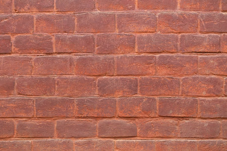 Wall with red bricks. old brick wall background. grunge brick background texture