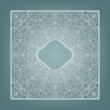 lace background - vector illustrationのイラスト素材