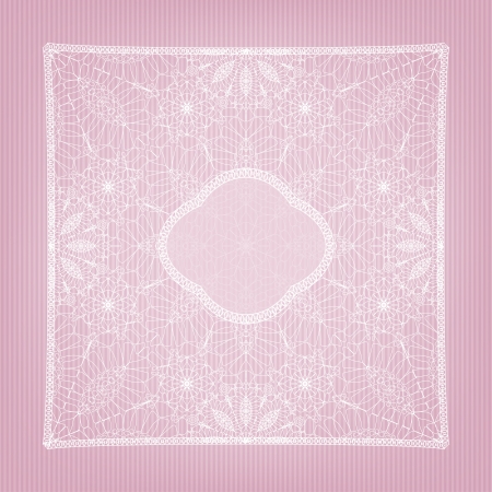 lace background - vector illustrationのイラスト素材