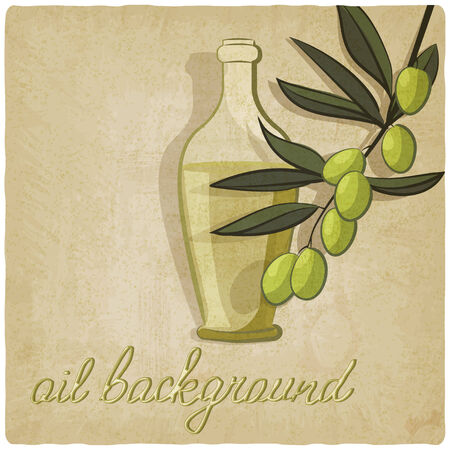 olive branch - vector illustrationのイラスト素材