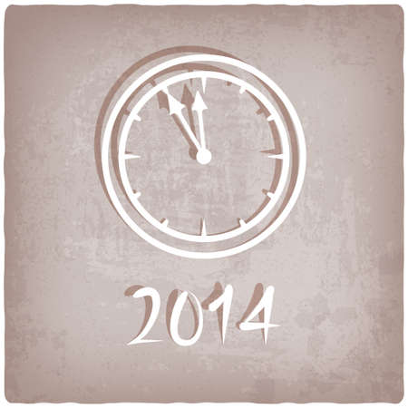 old background with watch - vector illustrationのイラスト素材